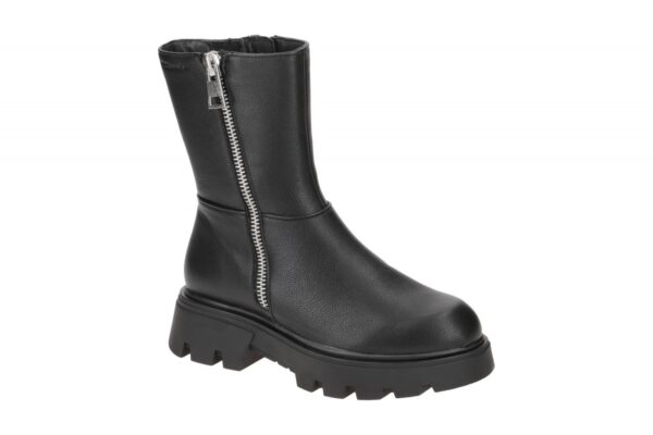 Tamaris Chunky Boots Rei?verschluss Stiefel schwarz 1-25811-41