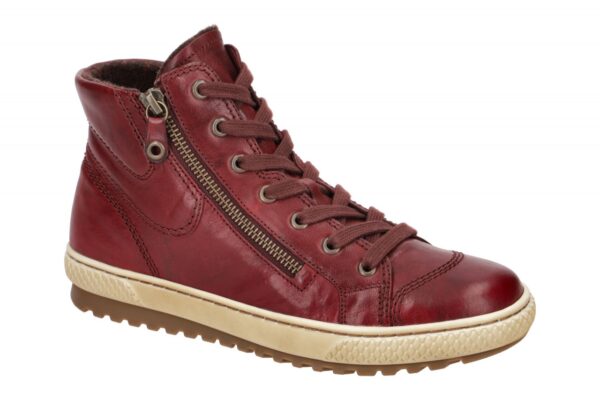 Gabor 93.754.55 bordo - sportliche Stiefelette f?r Damen