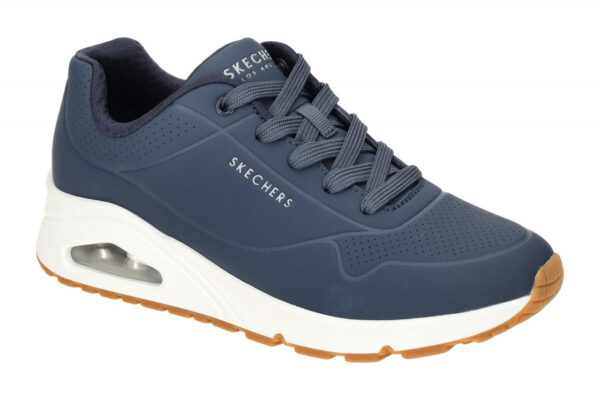 Skechers UNO 73690 NVY dunkel-blau - sportliche Halbschuhe f?r Damen