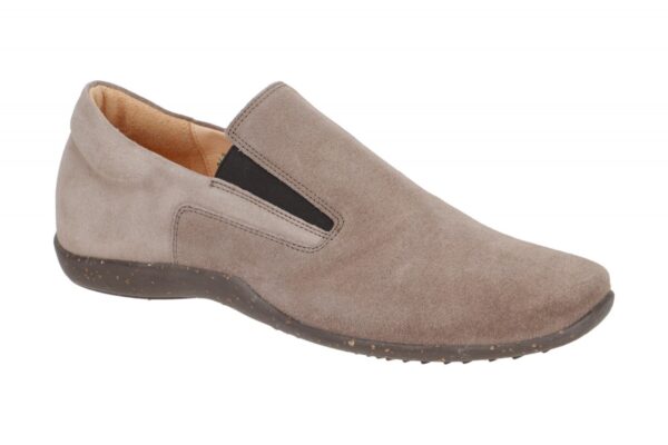 Think STONE 3-000474-2010 grau - elegante Slipper f?r Herren