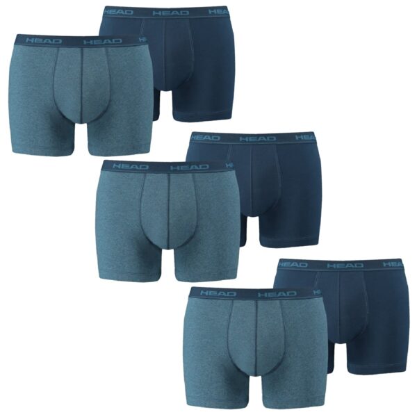 6 er Pack Head Herren Boxer Boxershorts Basic Pant Unterwäsche