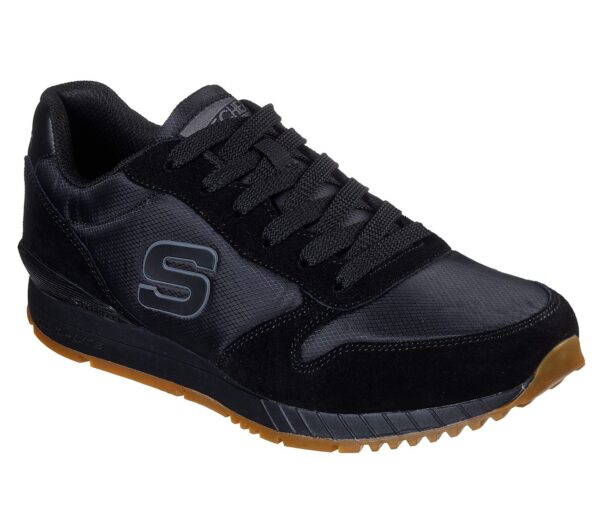 Skechers Mens Sport Casual SUNLITE WALTAN Sneakers Men Schwarz