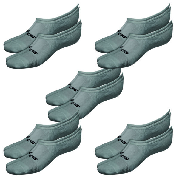 10 Paar Skechers Unisex Footies Mesh Ventilation Socken SK44008