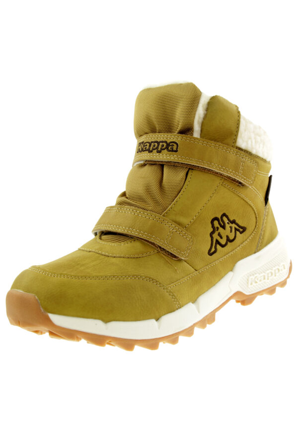 Kappa Unisex Kinder Stiefel Winterschuh gefüttert beige 260906K