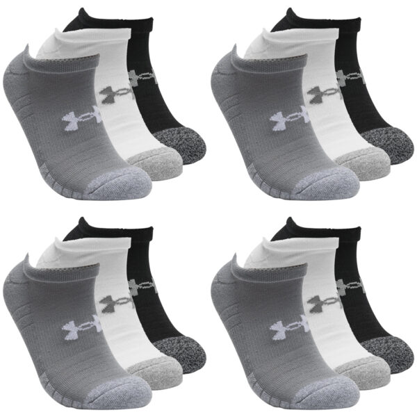 12 Paar Under Armour HeatGear No Show Sneaker Socken Unisex Kurzsocke