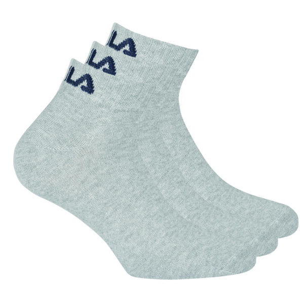 3 Paar Fila Unisex Training Sneakersocken Quarter Socken F9300