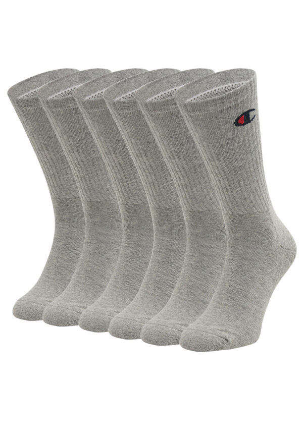 6 Paar Champion Crew Socken Gr. 35 - 46 Unisex Tennissocken U24558