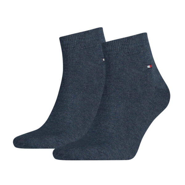 2 Paar TOMMY HILFIGER Quarter Socken Gr. 39 - 46 Herren Business Sneaker Socken