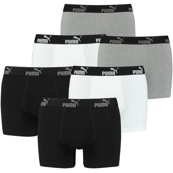 6 er Pack Puma Boxer Boxershorts Herren Unterwäsche sportliche Retro Pants