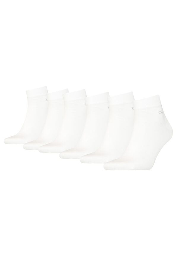 Calvin Klein Quarter Sneaker Socken Herren Kurzsocke 6 Paar