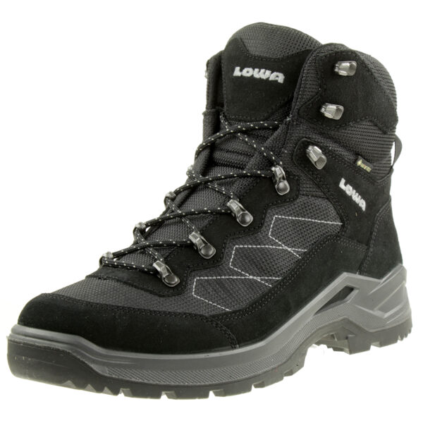 LOWA TAURUS PRO GTX  MID Herren Wanderstiefel Tracking Outdoor Goretex Schwarz