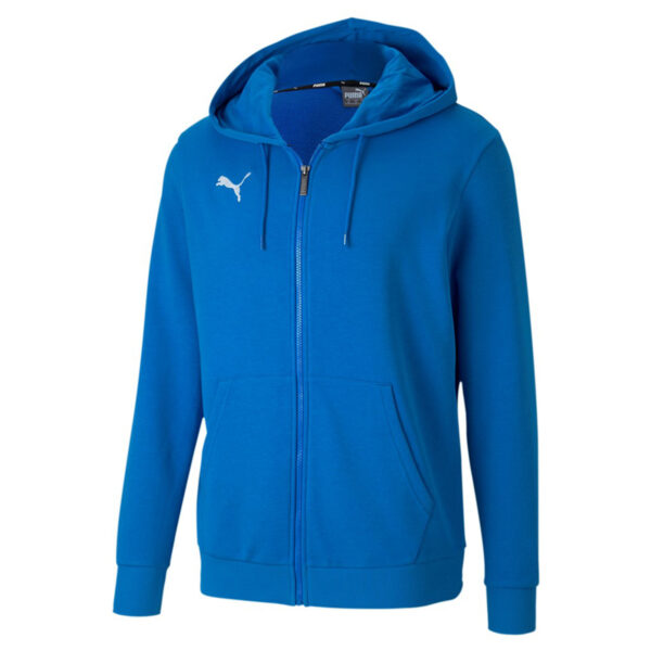 PUMA Herren teamGOAL 23 Casuals Hooded Jacket Kapuzenjacke 656708 Blau