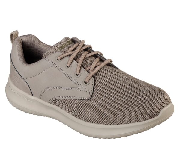 Skechers Men USA DELSON FONZO Sneakers Herren Schuhe beige