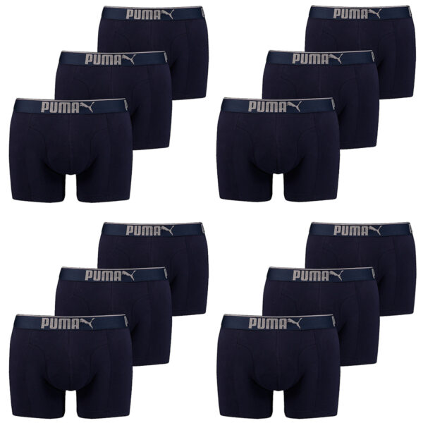 Puma Herren Boxershort Lifestyle Sueded Cotton 12 er Pack