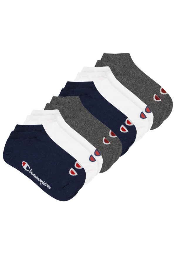 6 Paar Champion Sneaker Socken Gr. 35 - 46 Unisex Sneaker Kurzsocken