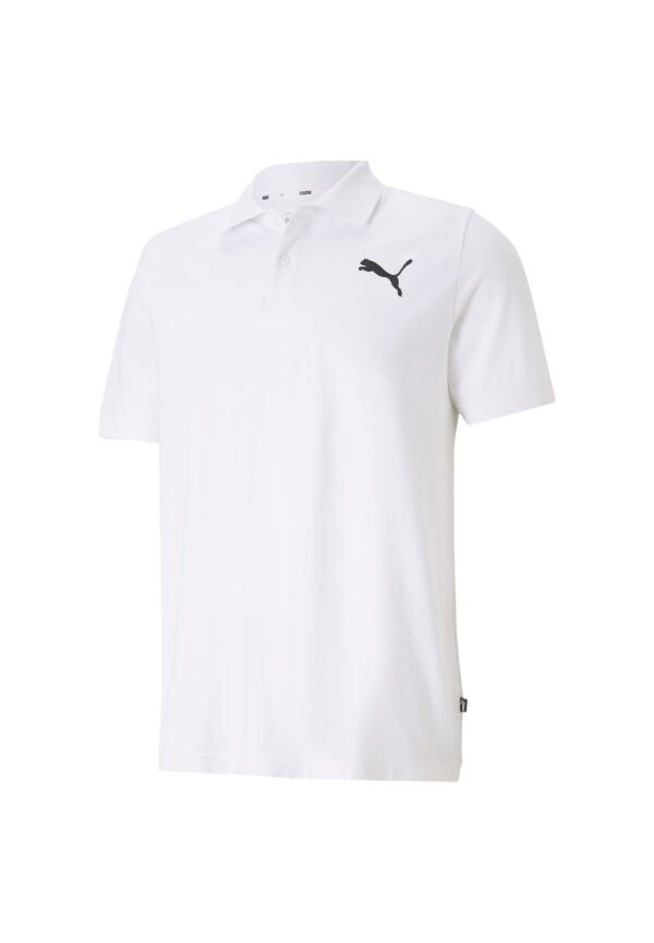 PUMA Herren ESS Pique Polo Shirt weiss 586674 52