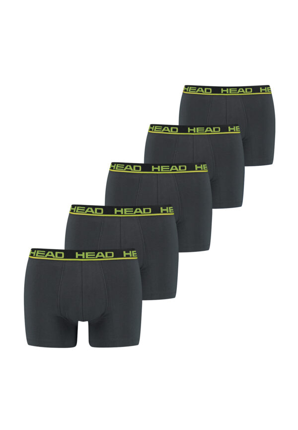 HEAD Herren Men's Basic Boxers Boxer Shorts 5 er Pack