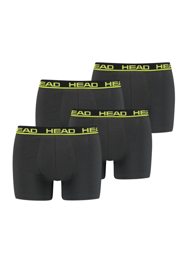 Head Herren Basic Boxer Pant Shorts Unterwäsche Unterhose 4 er Pack