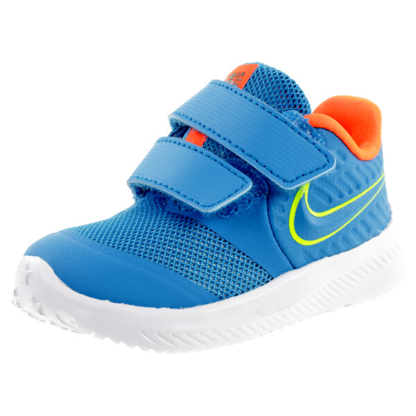 Nike Star Runner 2 (TDV) Kinder Sneaker Turnschuh Unisex Sportschuh AT1803 Blau ...