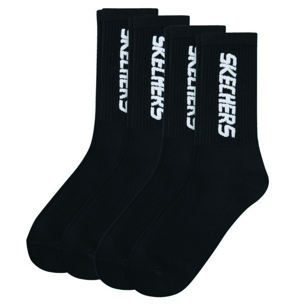 4 Paar Skechers Unisex Sportsocken Tennissocken cushioned line Socken SK41042