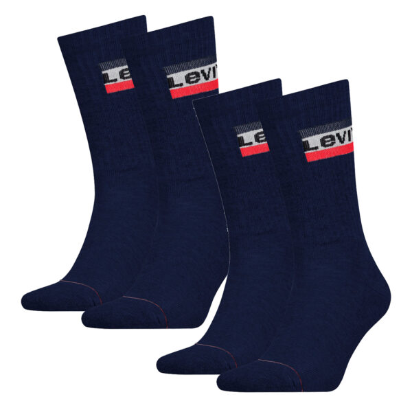 4 Paar Levis 144NDL Regular Cut SPR Unisex Socken Strümpfe 902012001