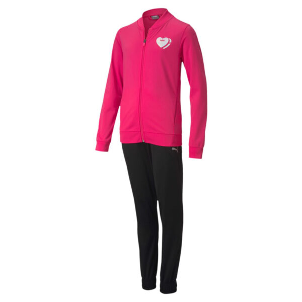 Puma Poly Suit G Mädchen Trainingsanzug Sportanzug 583317 Pink