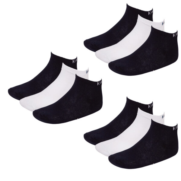 9 Paar Kappa 704275 Sneaker Socken Gr. 35 - 46 Unisex Kurzsocke