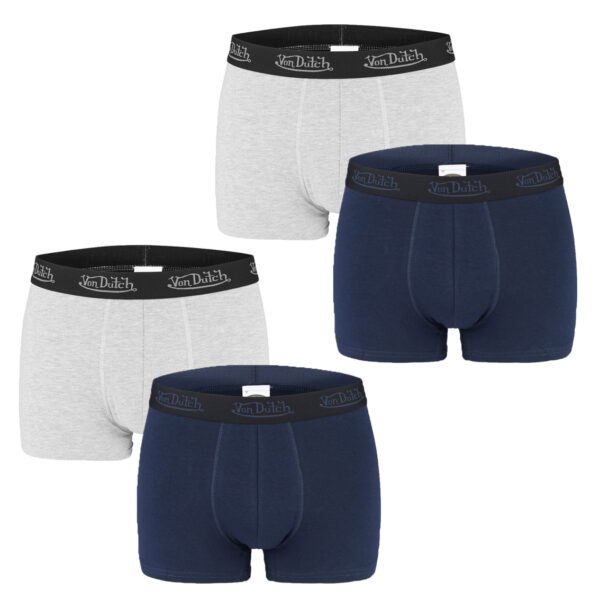 4er Pack Von Dutch Basic Boxer Boxershorts Herren Unterwäsche