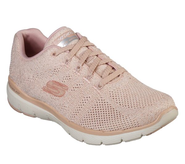 Skechers Sport Womens FLEX APPEAL 3.0 METAL WORKS Sneakers Women Pink