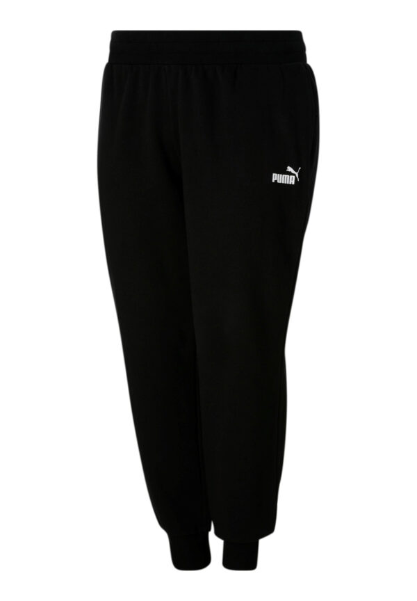 PUMA Damen ESS Sweatpants FL CL Plus OVERSIZE Jogginghose 846865 Schwarz