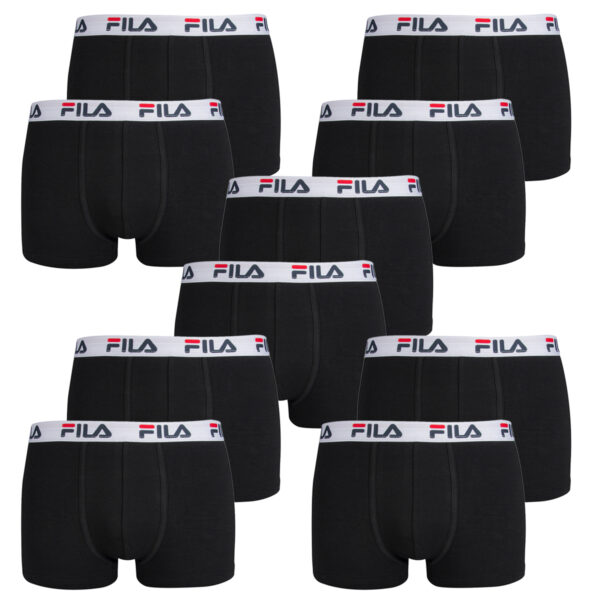 10er Pack Fila Herren Urban Boxershorts Unterwäsche Boxer FU5016