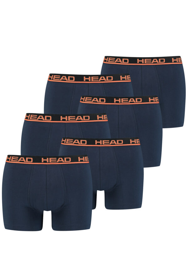 Head Herren Basic Boxer Pant Shorts Unterwäsche Unterhose 6 er Pack