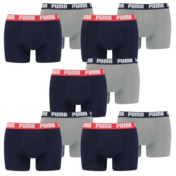 10 er Pack Puma Boxer Boxershorts Men Herren Unterhose Pant Unterwäsche