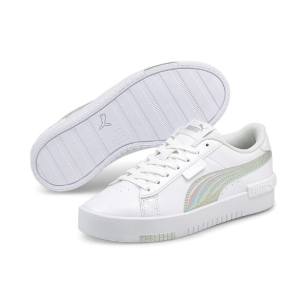 Puma Jada Rainbow Junior Kinder Sneaker Turnschuhe 382661 Weiß