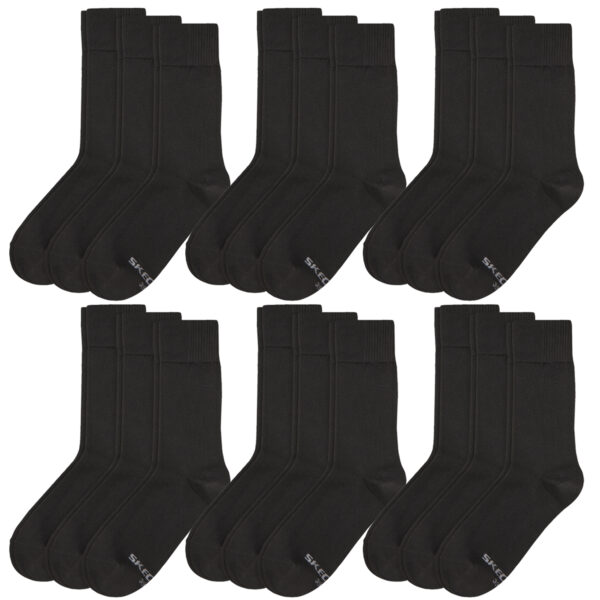 18 Paar Skechers Herren Sportsocken Crew Socken SK41007