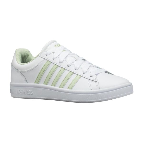 K-SWISS Court Winston Damen Sneaker Sportschuh 96154-180-M Weiß/Grün