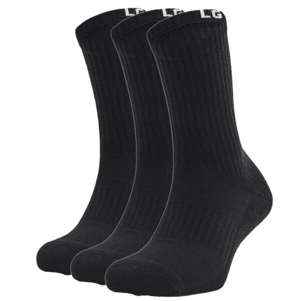 3 Paar Under Armour Core Crew Socken Unisex Sportsocken 1358345