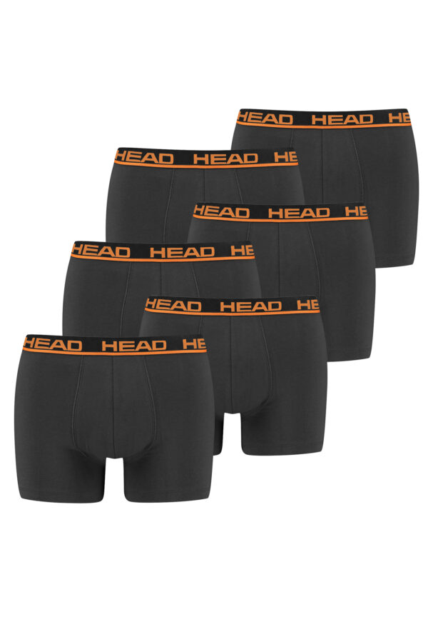 Head Herren Basic Boxer Pant Shorts Unterwäsche Unterhose 6 er Pack