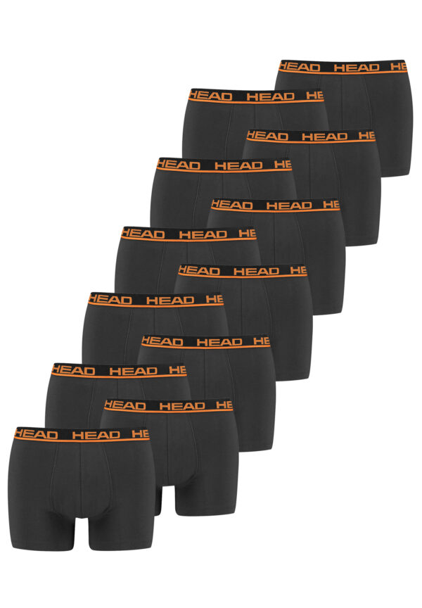 Head Herren Basic Boxer Pant Shorts Unterwäsche Unterhose 12 er Pack