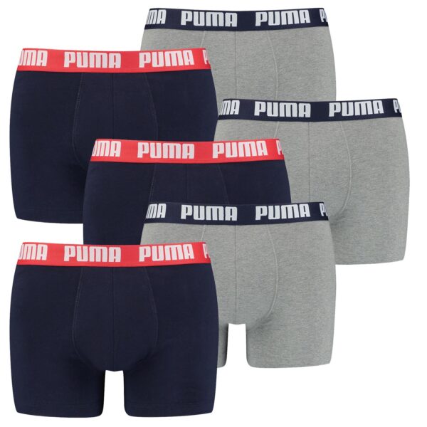 6 er Pack Puma Boxer Boxershorts Men Herren Unterhose Pant Unterwäsche