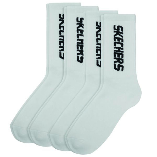 4 Paar Skechers Unisex Sportsocken Tennissocken cushioned line Socken SK41042