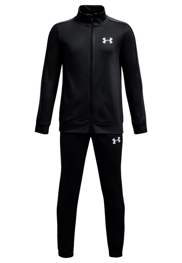 Under Armour Kids Knit Track Suit Trainingsanzug Jogginganzug 1363290 Schwarz