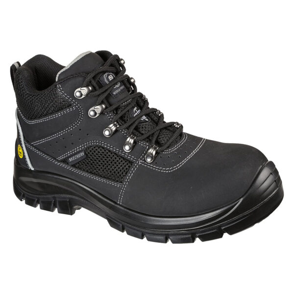 Skechers Work Trophus - LETIC Herren Stiefel Sicherheitsschuhe Arbeitsschuhe 200...