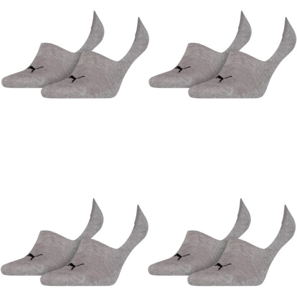 8 Paar Puma Socken Footie Sportsocken Invisible Gr. 35 - 46 Unisex