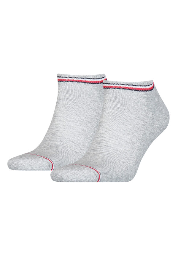 2 Paar TOMMY HILFIGER Herren ICONIC SNEAKER Gr. 39 - 49 Sneaker Socken