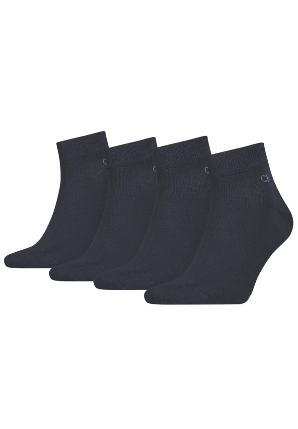 Calvin Klein Quarter Sneaker Socken Herren Kurzsocke 4 Paar