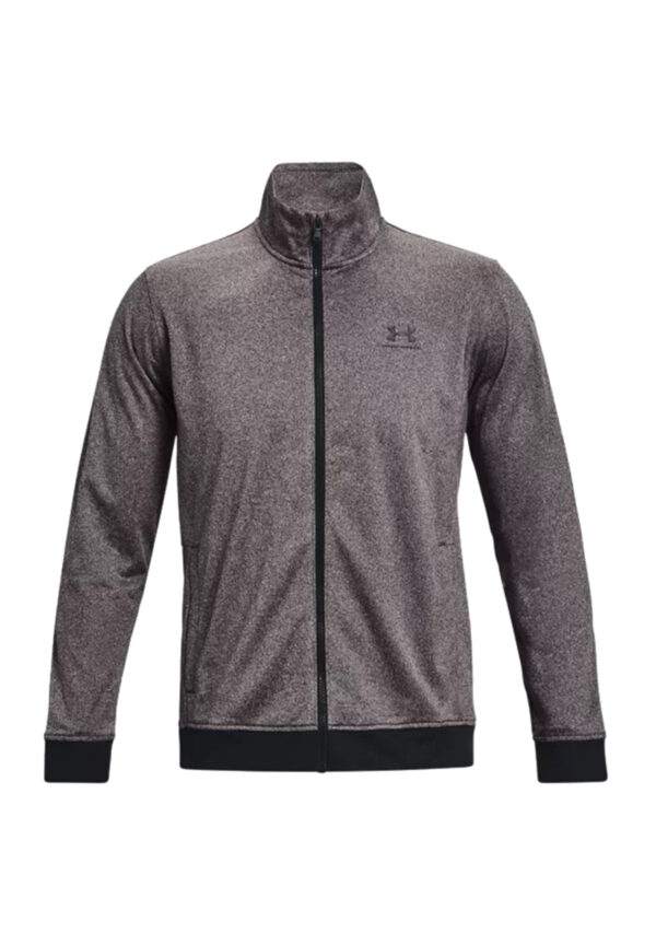 Under Armour Sportstyle Tricot Jacket Full Zip Herren Trainingsjacke 1329293 gra...