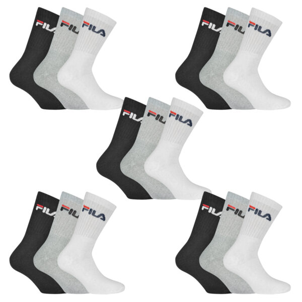 15 Paar Fila Herren Sportsocken Tennissocken Socken F9505