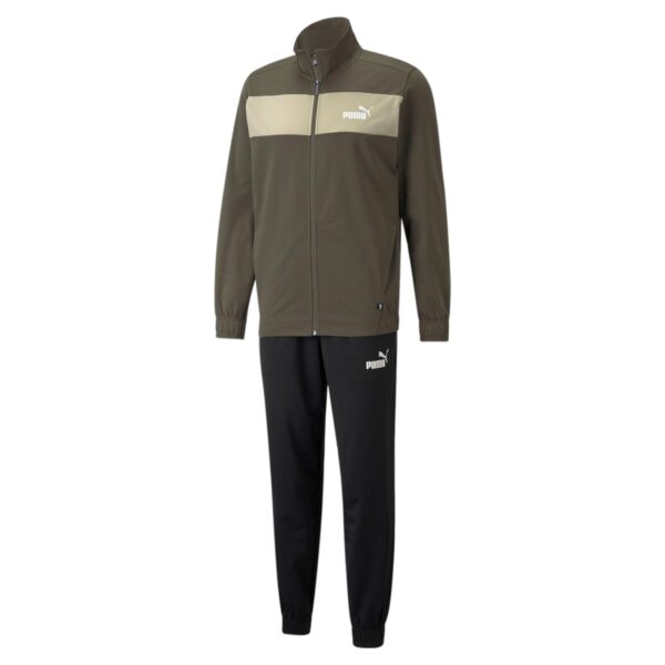 PUMA Herren Poly Suit CL Trainingsanzug Jogginganzug 845844 Khaki