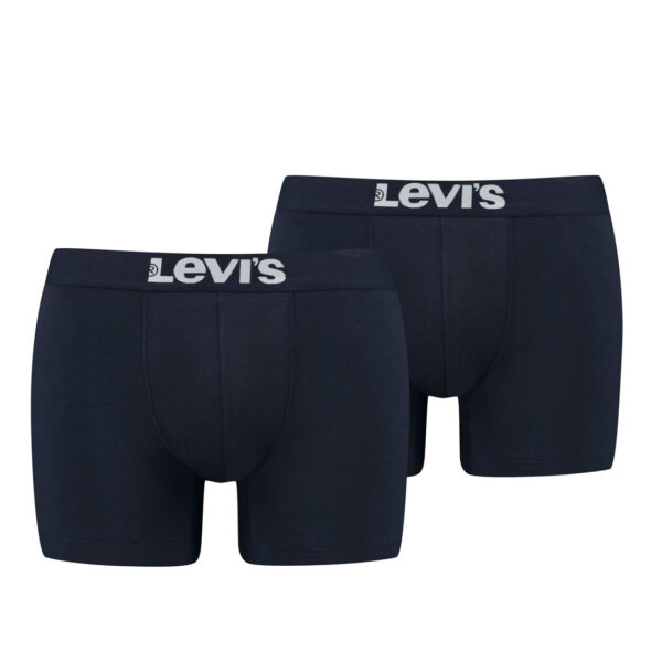 2er Pack Herren Levis Solid Basic Boxer Brief Boxershorts Unterwäsche Pants